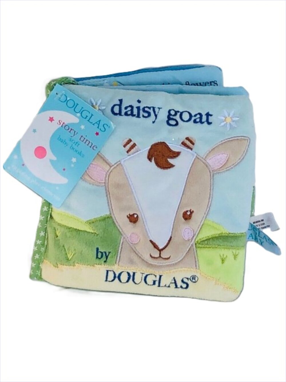 Douglas Baby Soft Plush Activity Book Daisy Goat New w/Tag Age 0+